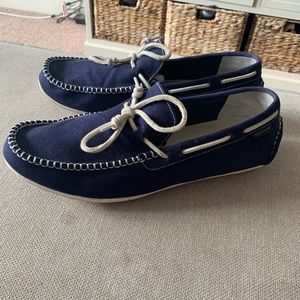 Cole Haan Canvas Driving Moccasins